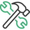 Icon_Hammer and Wrench